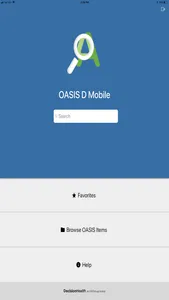 OASIS D Mobile screenshot 1