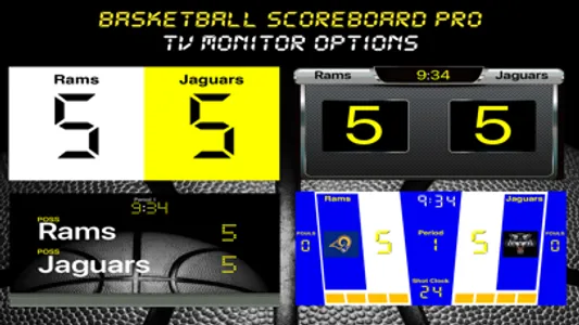 Basketball Scoreboard Pro screenshot 2