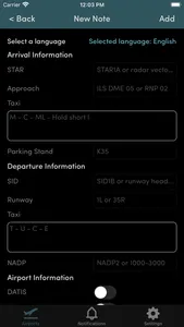 Airport Notes screenshot 4