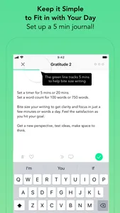 WriteUp - Guided Daily Journal screenshot 1
