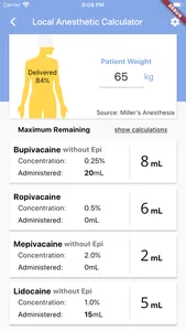 Regional Anesthesia Reference screenshot 2