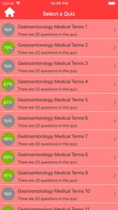 Gastroenterology Terms Quiz screenshot 1