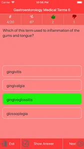 Gastroenterology Terms Quiz screenshot 2