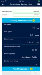 intelliSanding screenshot 2