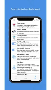South Australian Radar Alert screenshot 2
