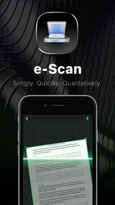 e-Scan: PDF Docs Scanner App screenshot 0