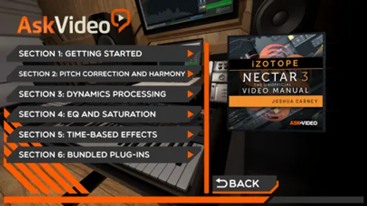 Video Course For Nectar 3 screenshot 1