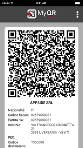 MyQR Wallet screenshot 1