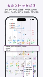 十三行八字 - 智能分析「刑沖會合」 screenshot 1