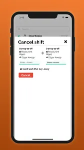 TimeTo.Work - staff schedule screenshot 2