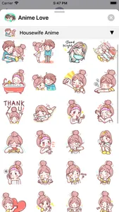 Anime Love Sticker screenshot 2