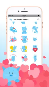 Love Sparkly Stickers screenshot 1