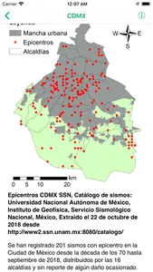 Sismos y Volcanes CDMX screenshot 2