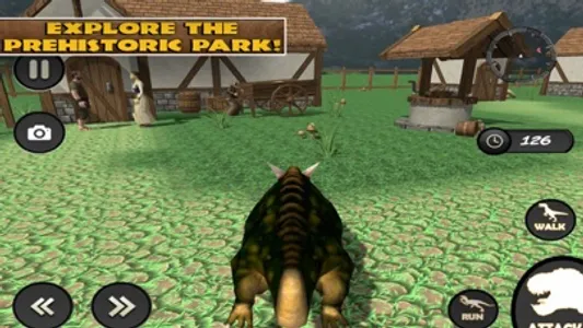 Dino Hunter Pet: Attack Farm screenshot 1