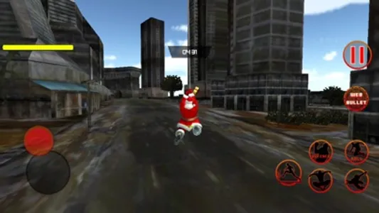 Crime City Santa Rope Hero screenshot 3