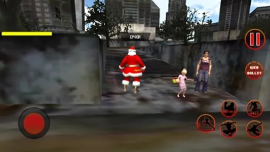 Crime City Santa Rope Hero screenshot 4