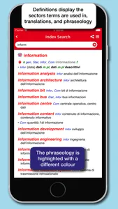 Dizionario Tecnico Scientifico screenshot 2