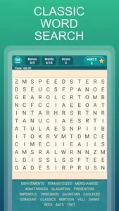 Amazing Word Search screenshot 1