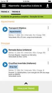 Biotreino screenshot 0