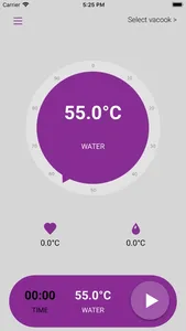 Sous Vide Bluetooth screenshot 1