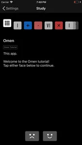 Omen — Flashcards screenshot 6