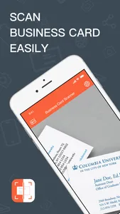 Card Scanner to Contacts + OCR screenshot 0
