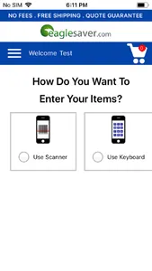 Eaglesaver.com screenshot 1