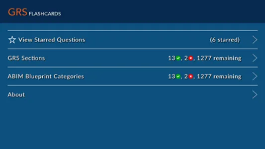 GRS Flashcards 10th Edition screenshot 0