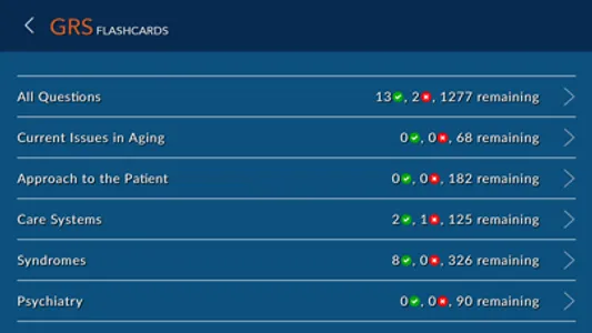 GRS Flashcards 10th Edition screenshot 1