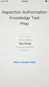 FAA IA Knowledge Test Prep screenshot 0