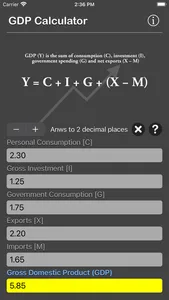 GDP Calculator screenshot 0