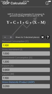 GDP Calculator screenshot 2