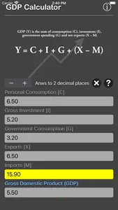 GDP Calculator screenshot 7