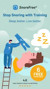 Snore Free : Stop Snoring Gym screenshot 0