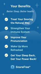 Snore Free : Stop Snoring Gym screenshot 7