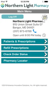 Northern Light Pharmacy screenshot 1