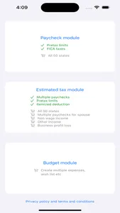 US Paycheck Calculator screenshot 0