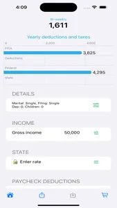 US Paycheck Calculator screenshot 1