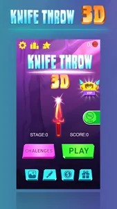 Knife Throw 3D screenshot 7