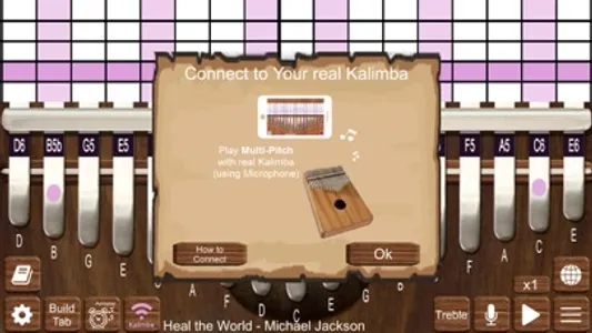 Kalimba Real screenshot 2