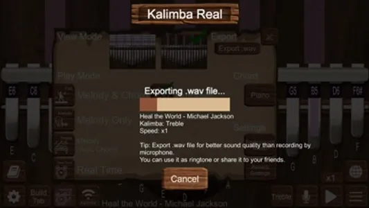 Kalimba Real screenshot 8