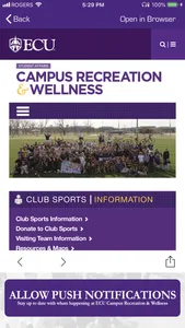 ECU Rec and Wellness screenshot 4