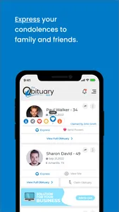 The Obituary App screenshot 4