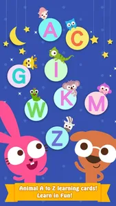 Purple Pink A to Z Animals screenshot 4