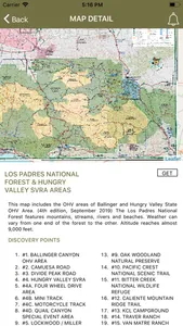 OHV Trail Map California screenshot 2