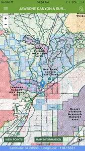 OHV Trail Map California screenshot 3