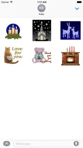 Animated Christmas Sticker Gif screenshot 1