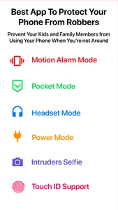 Security Alarm - AntiTheft Pro screenshot 0