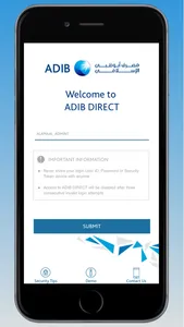 ADIB Direct - Business screenshot 0