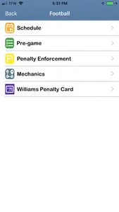 Officials Assistant screenshot 2